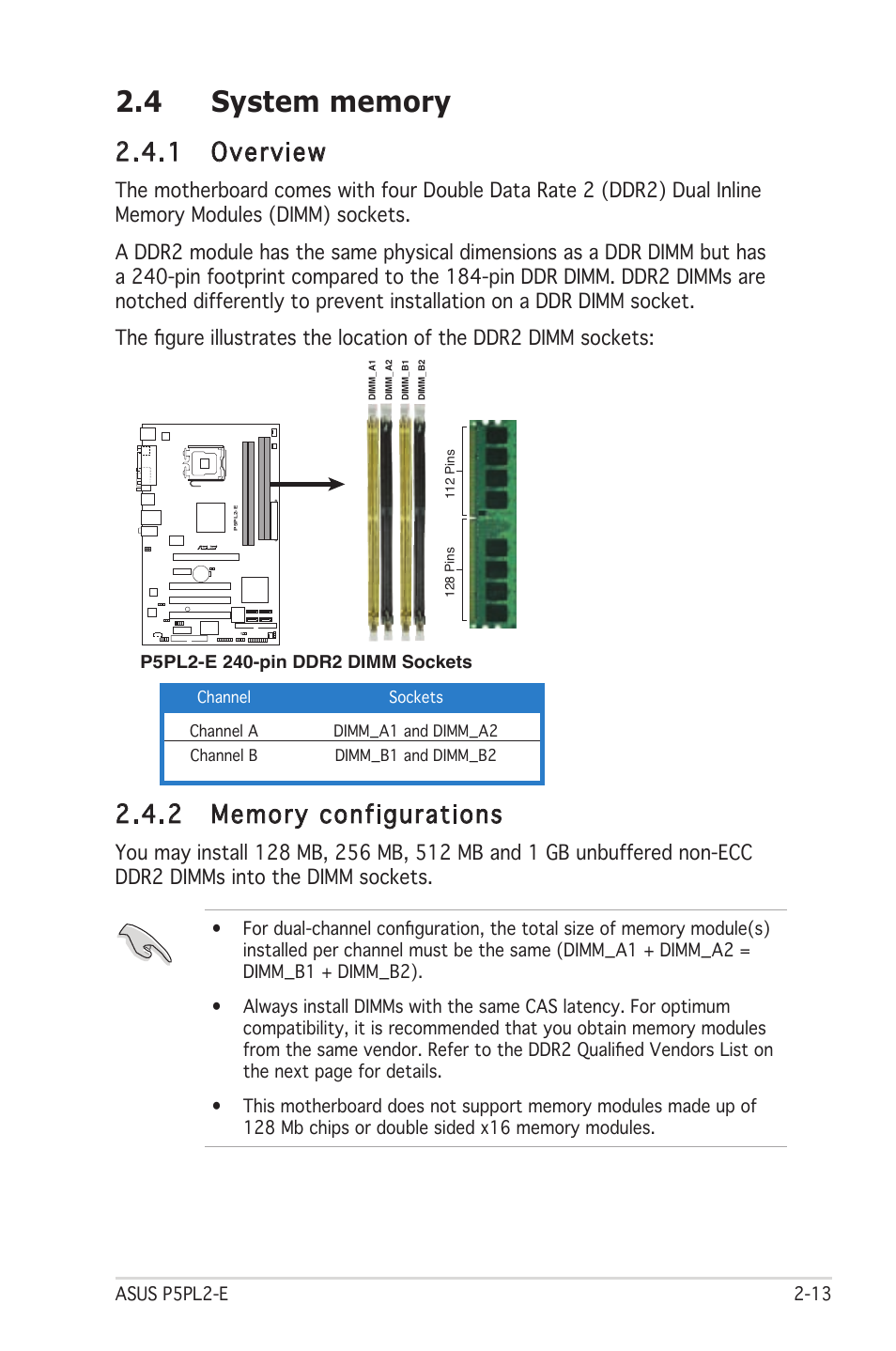 1 overview | Asus Motherboard P5PL2-E User Manual | Page 33 / 116