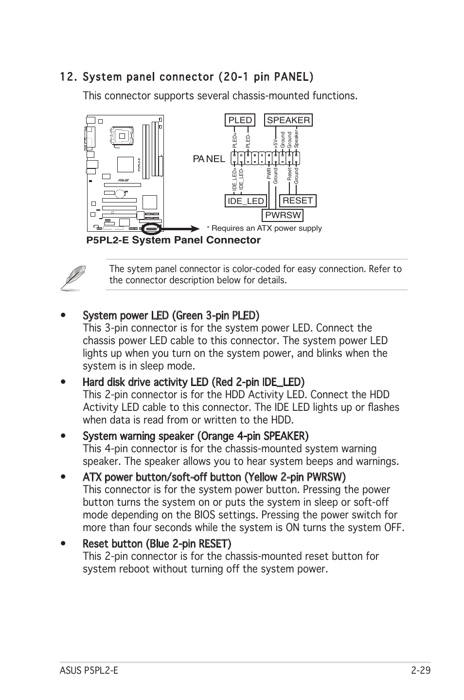 Asus Motherboard P5PL2-E User Manual | Page 49 / 116