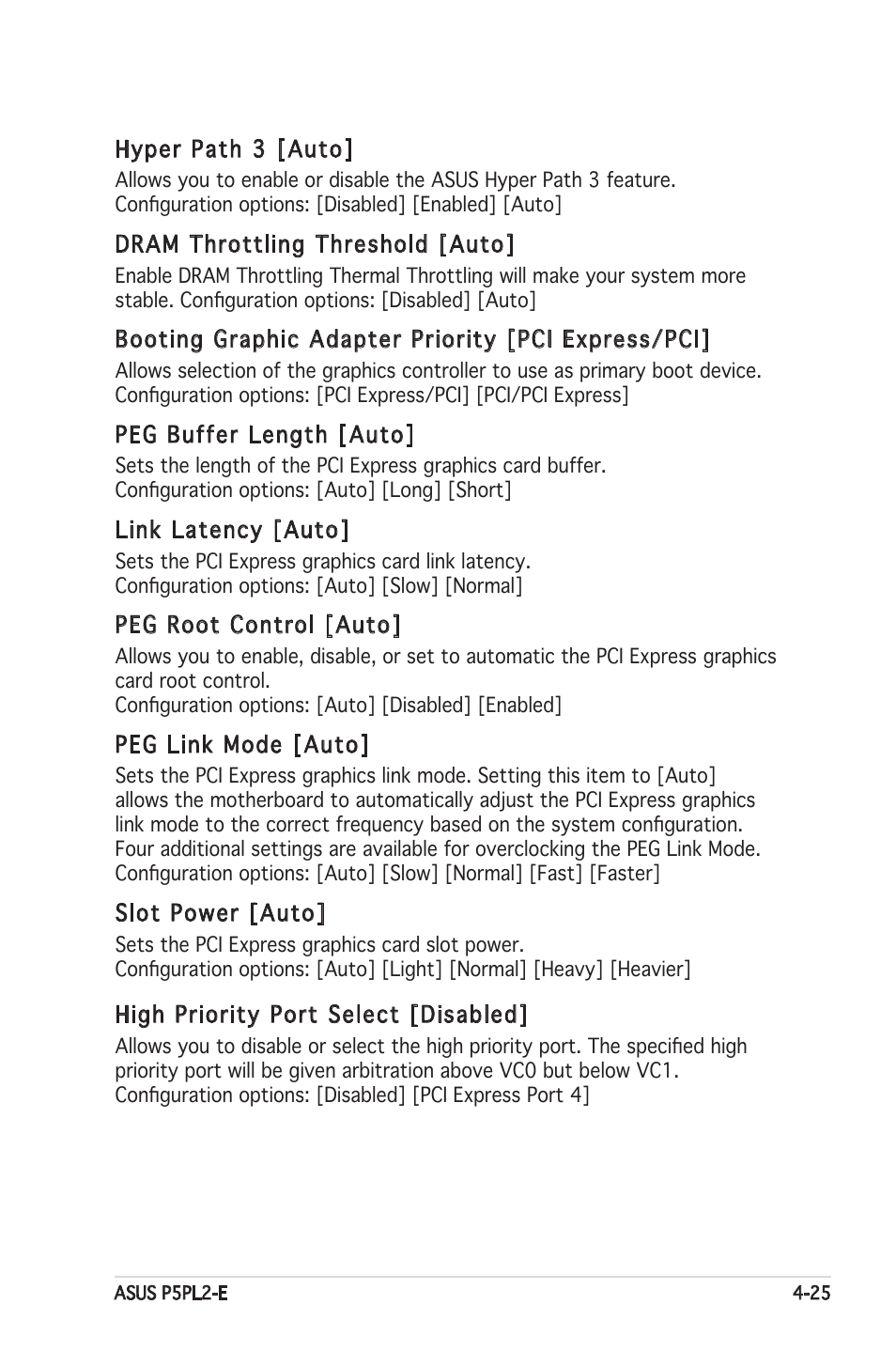 Asus Motherboard P5PL2-E User Manual | Page 81 / 116