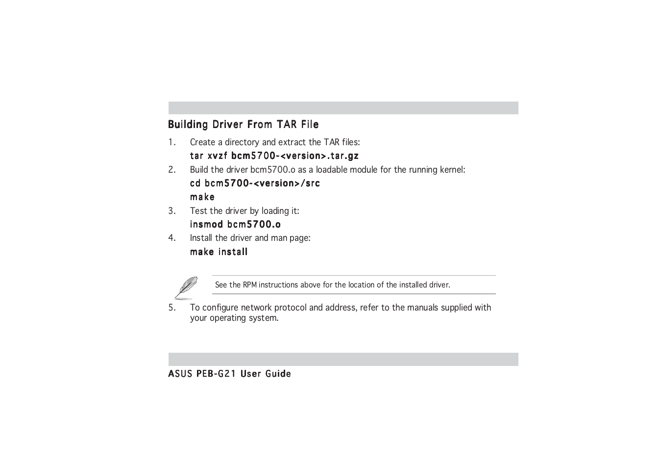 Asus PCI Express x1 Network Interface PEB-G21 User Manual | Page 25 / 42