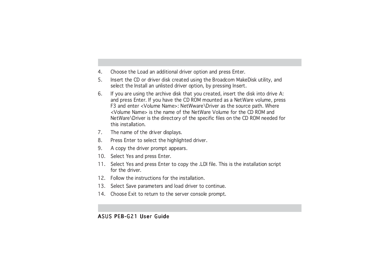 Asus PCI Express x1 Network Interface PEB-G21 User Manual | Page 27 / 42