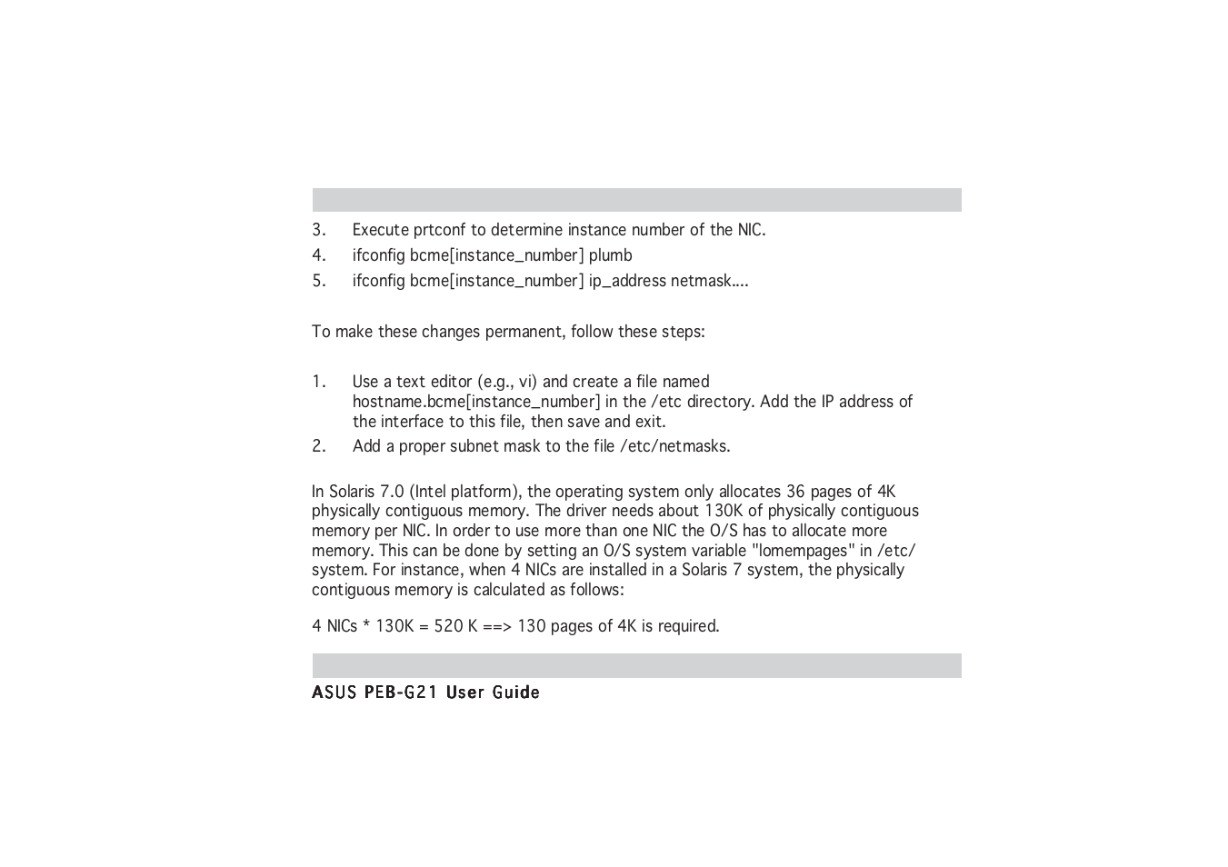 Asus PCI Express x1 Network Interface PEB-G21 User Manual | Page 33 / 42