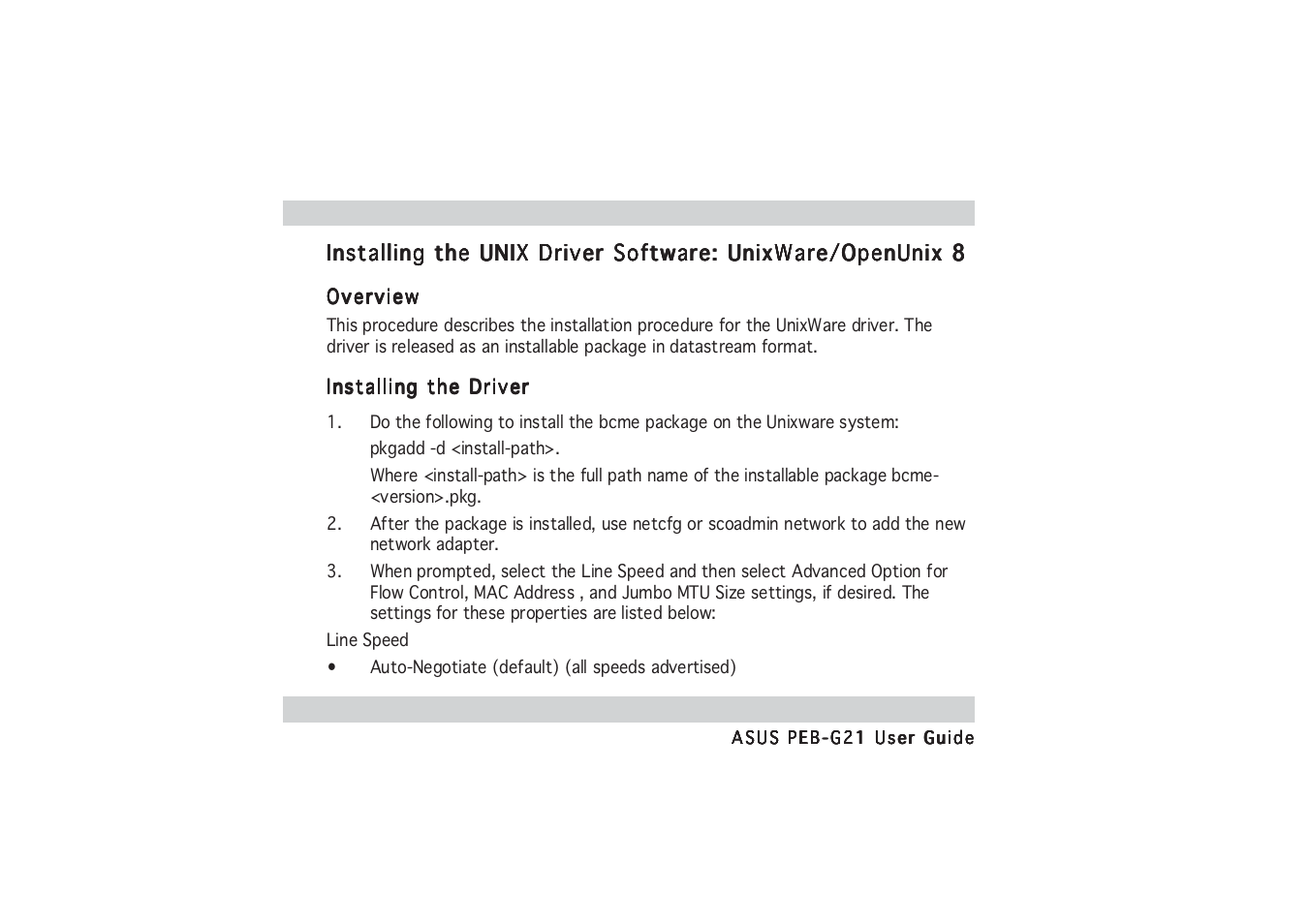 Asus PCI Express x1 Network Interface PEB-G21 User Manual | Page 38 / 42
