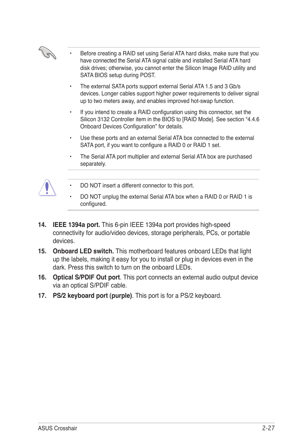 Asus CROSSHAIR E2711 User Manual | Page 53 / 174