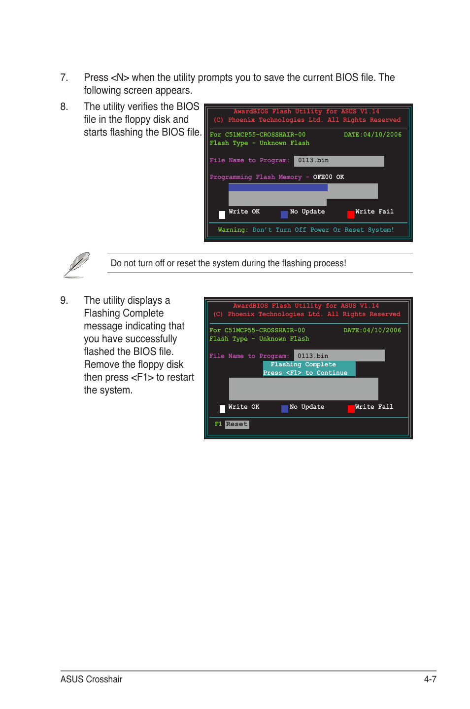 Asus CROSSHAIR E2711 User Manual | Page 75 / 174