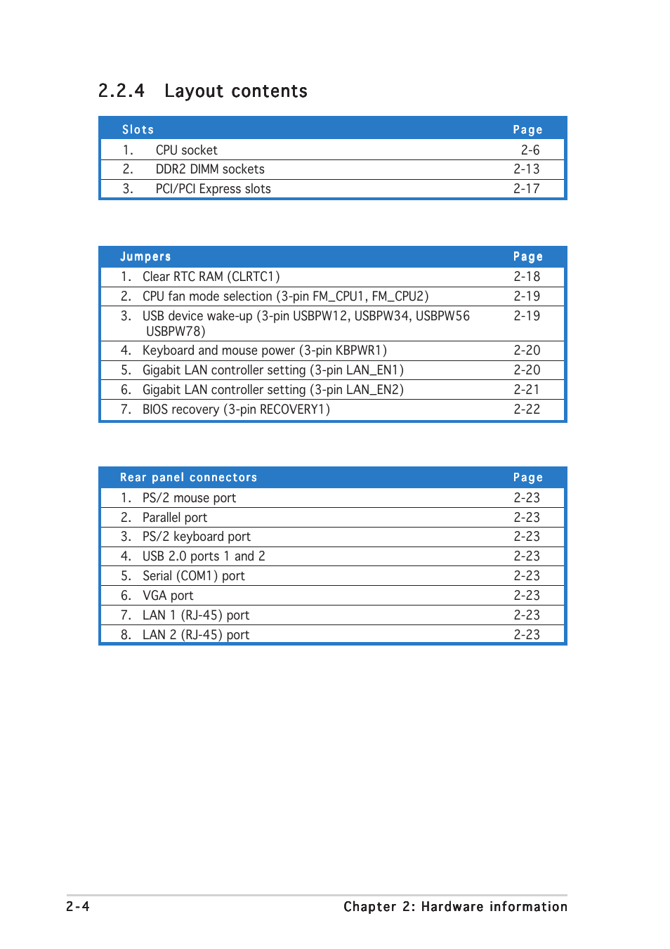 Asus Motherboard P5CR-VM User Manual | Page 24 / 102