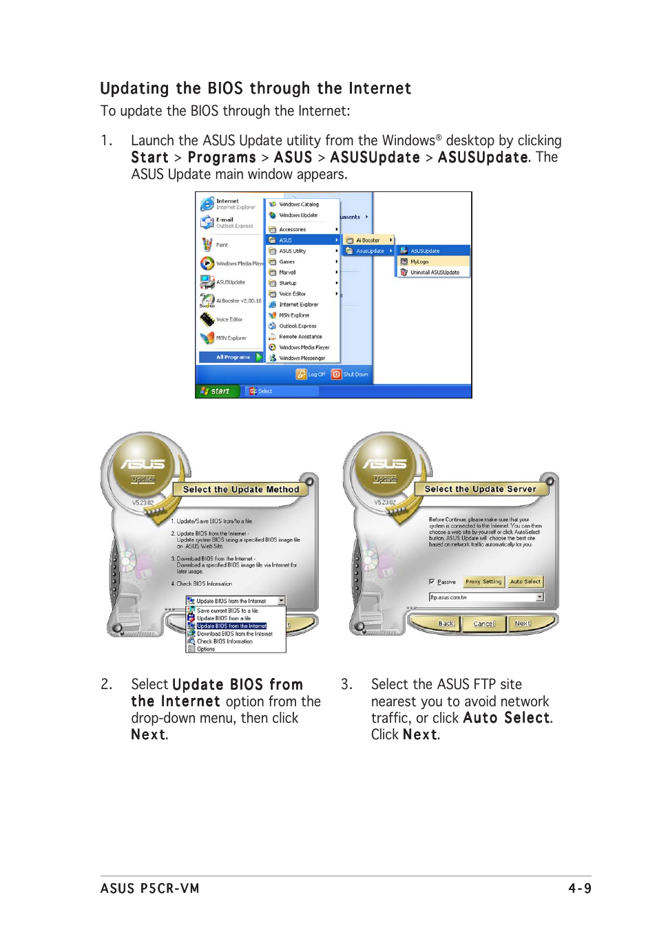 Asus Motherboard P5CR-VM User Manual | Page 69 / 102