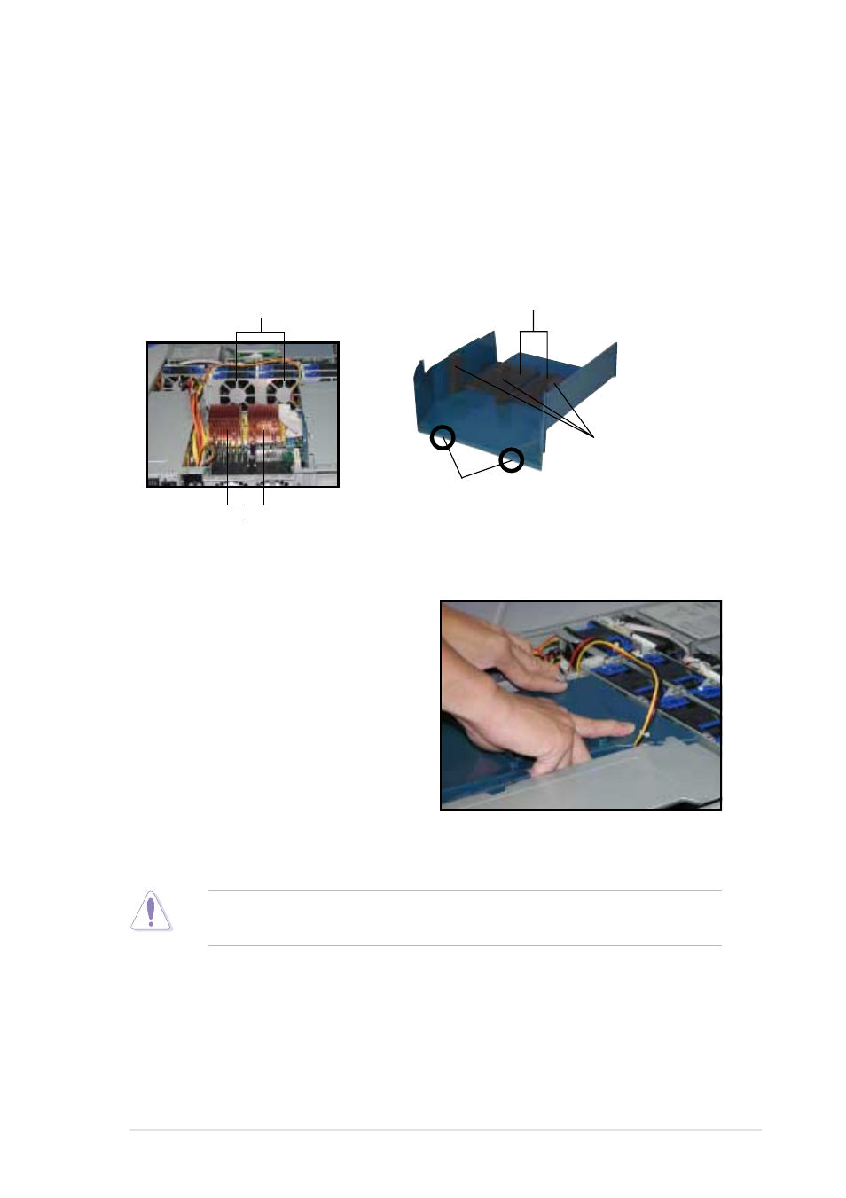 6 installing the air duct | Asus AP2400R-E1 User Manual | Page 21 / 116