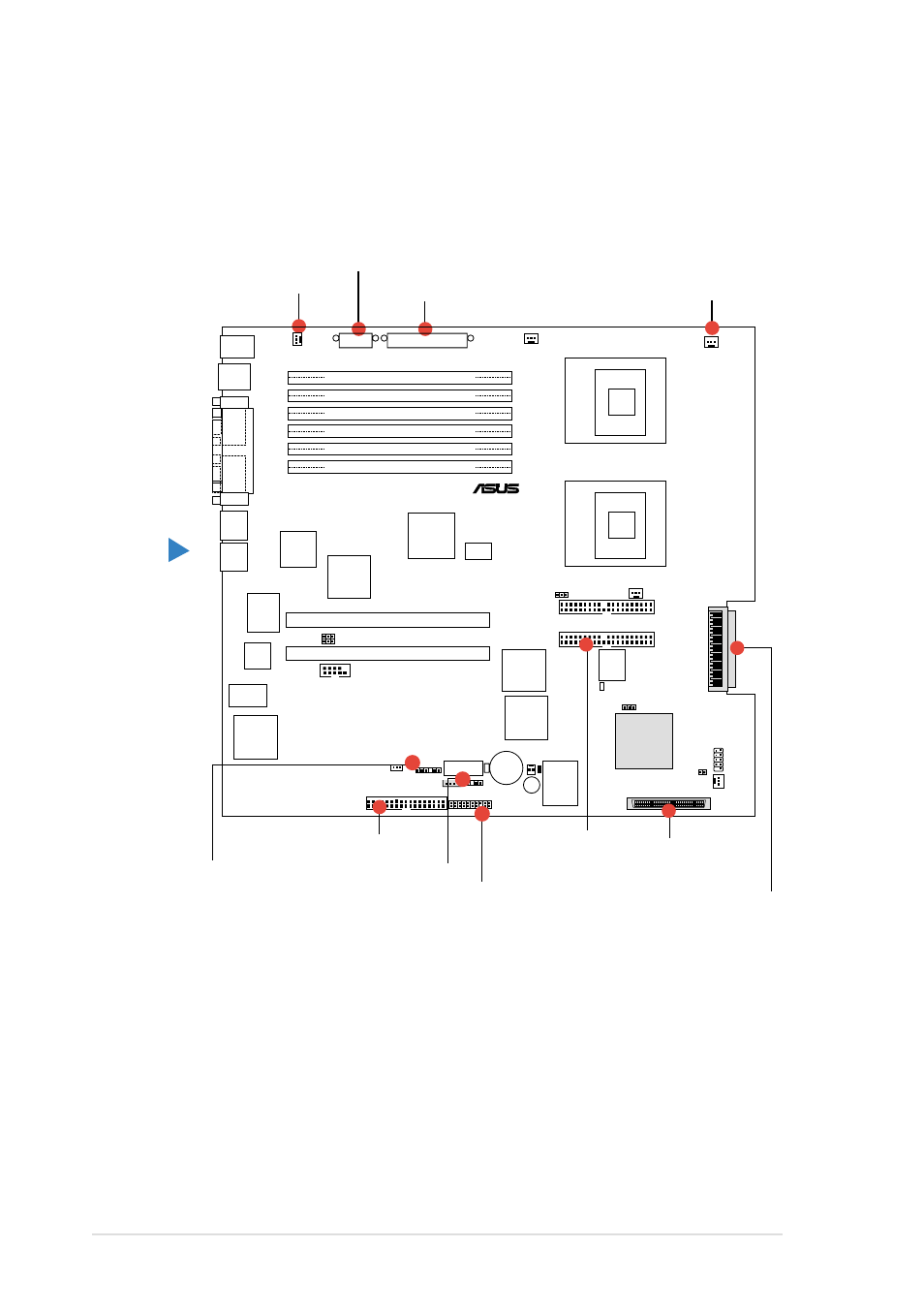 1 motherboard, Rear panel, Chapter 2: hardware setup 2-24 | Asus AP2400R-E1 User Manual | Page 38 / 116