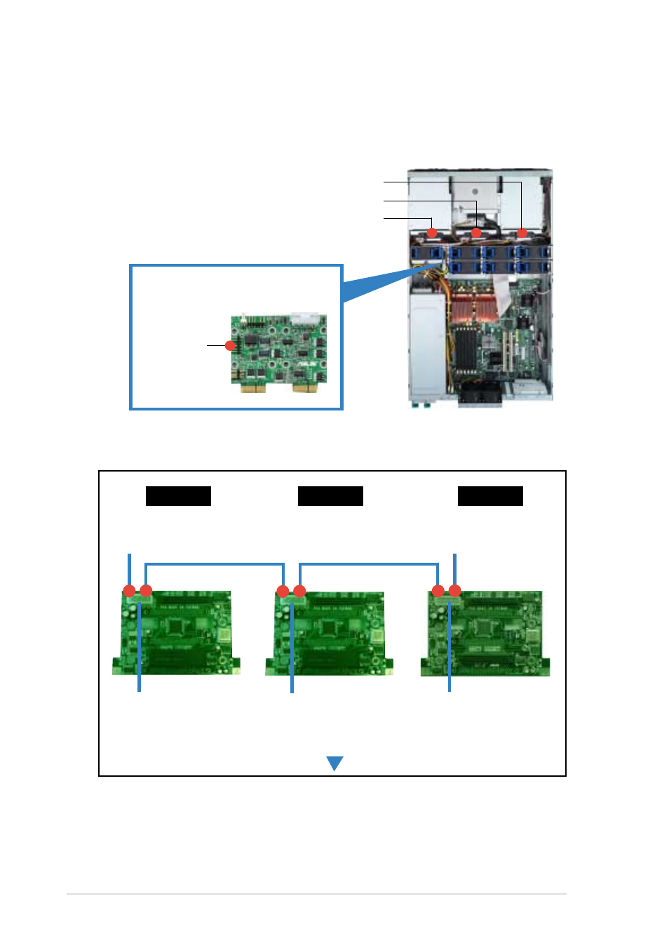 6 smbus and backplane power cabling, Chapter 2: hardware setup 2-30, Rear panel | Asus AP2400R-E1 User Manual | Page 44 / 116