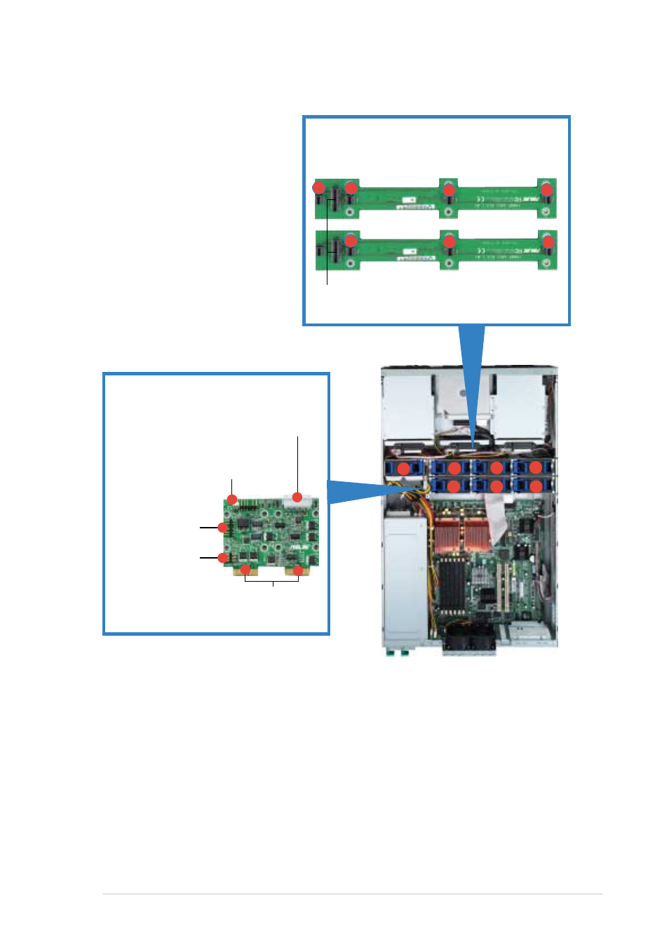 7 fan boards | Asus AP2400R-E1 User Manual | Page 45 / 116