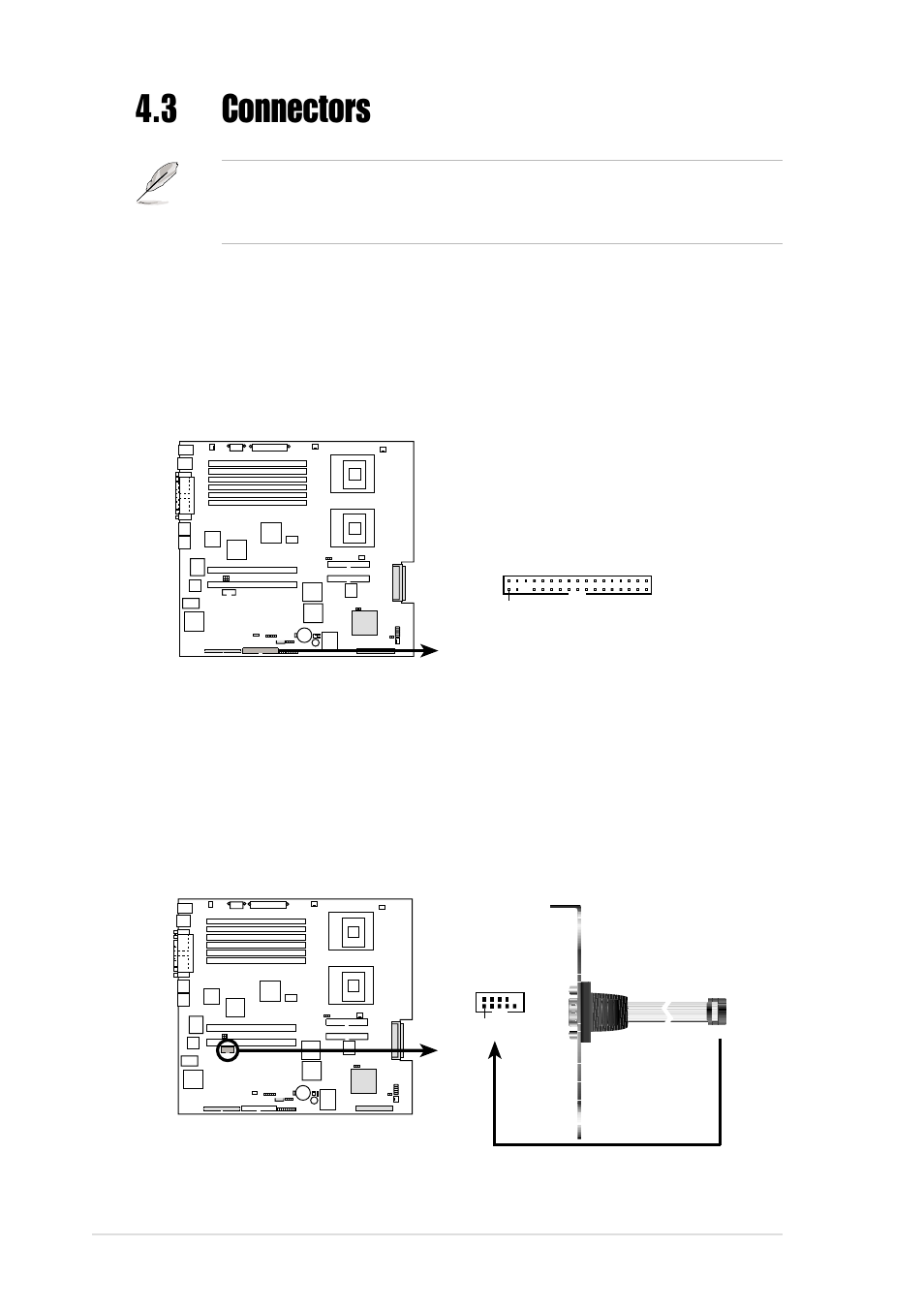 3 connectors | Asus AP2400R-E1 User Manual | Page 66 / 116