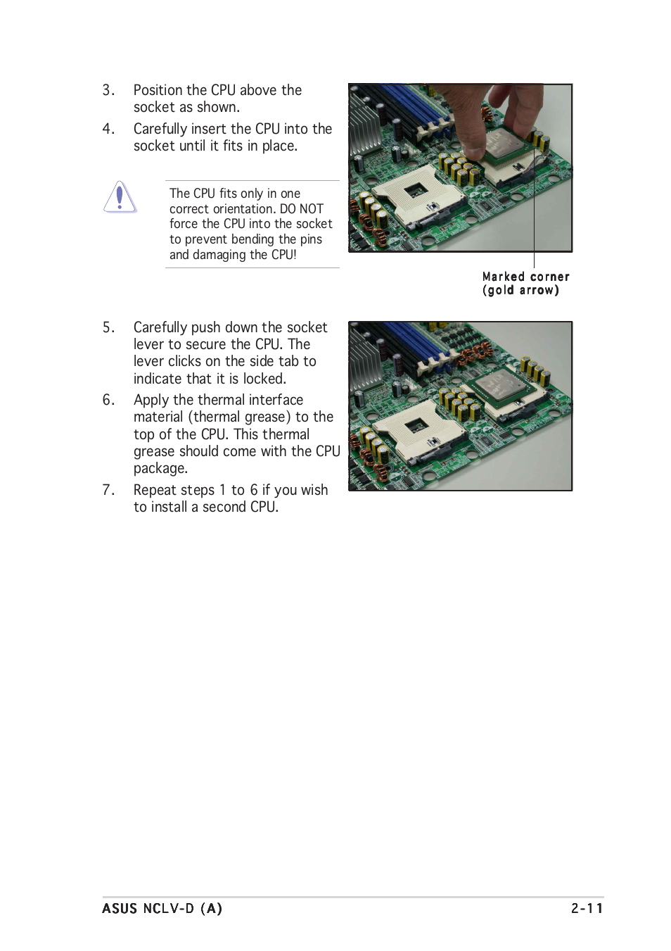 Asus Motherboard NCLV-D (A) User Manual | Page 31 / 104