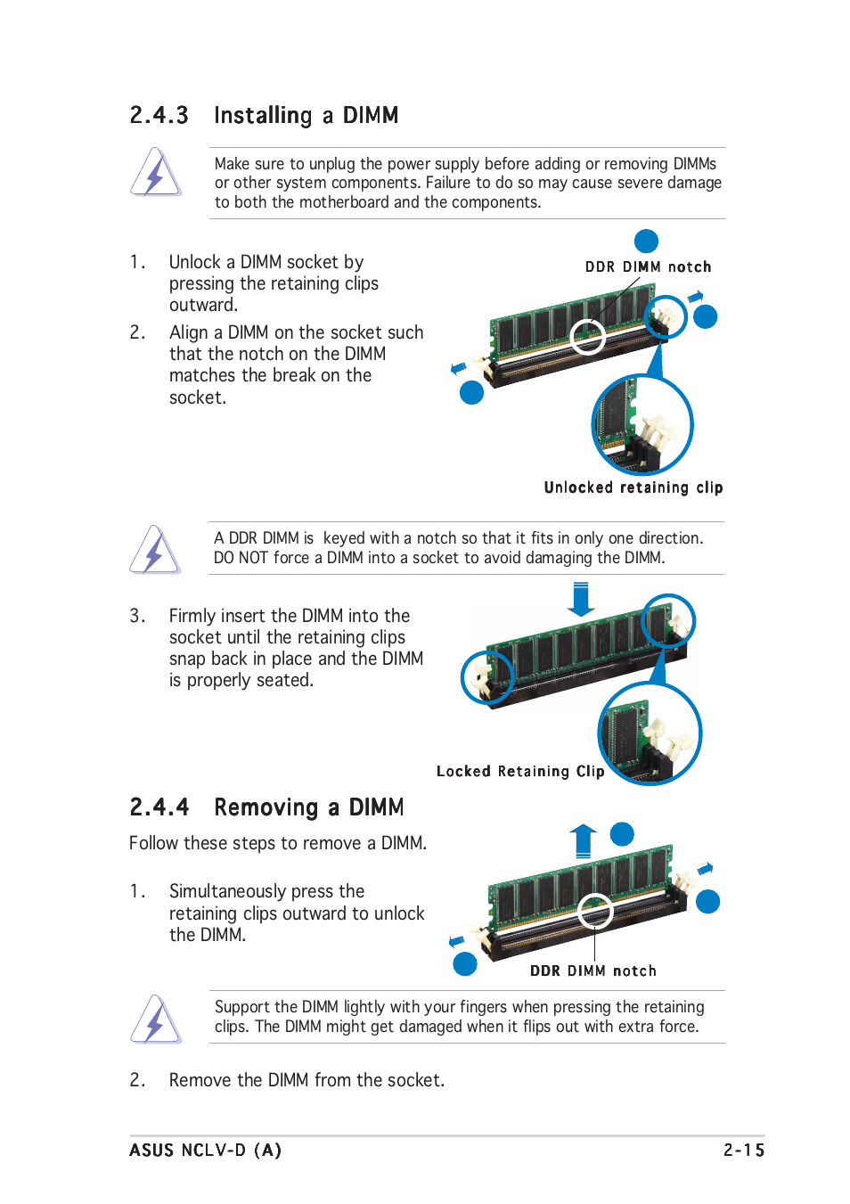 Asus Motherboard NCLV-D (A) User Manual | Page 35 / 104