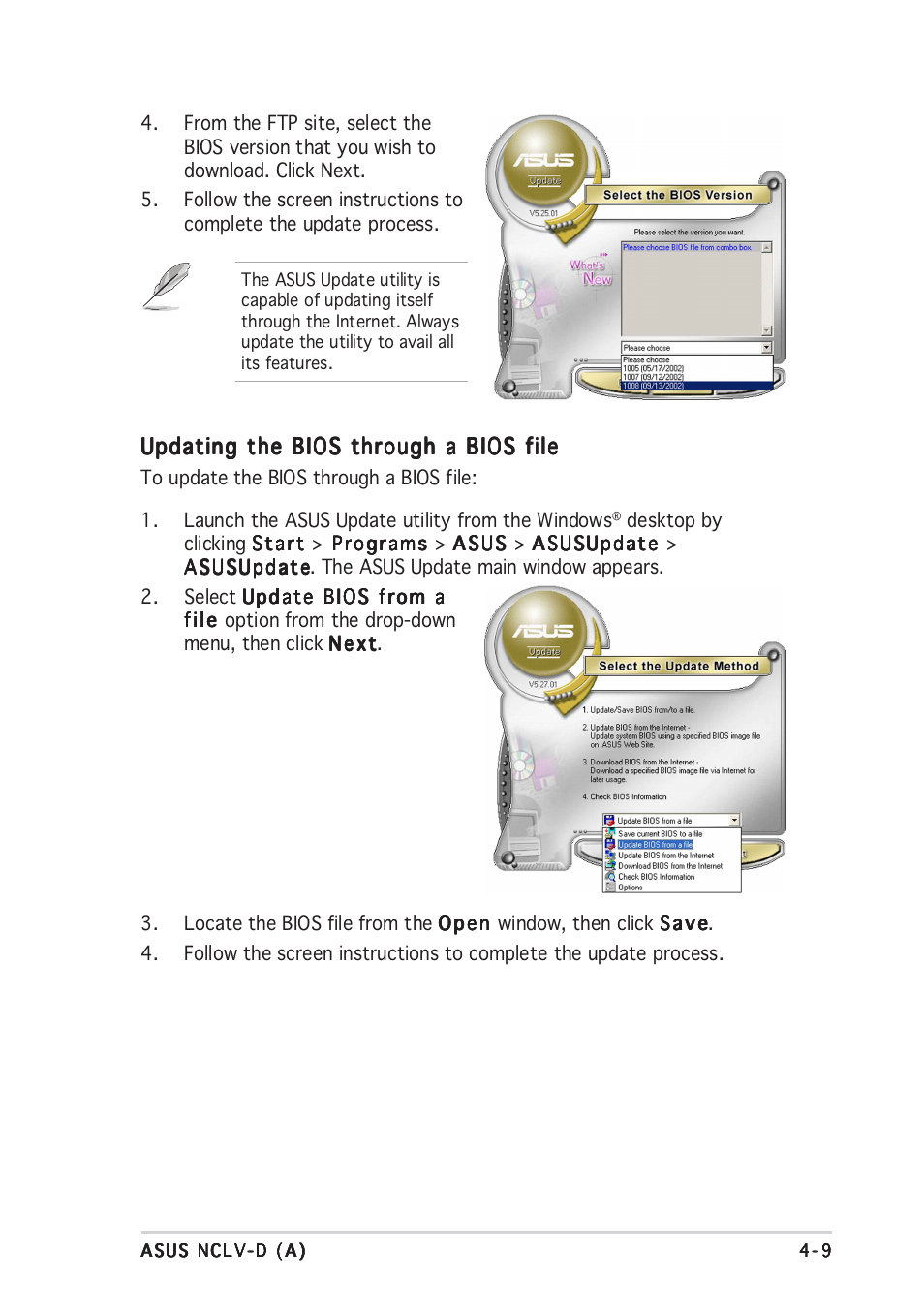 Asus Motherboard NCLV-D (A) User Manual | Page 71 / 104