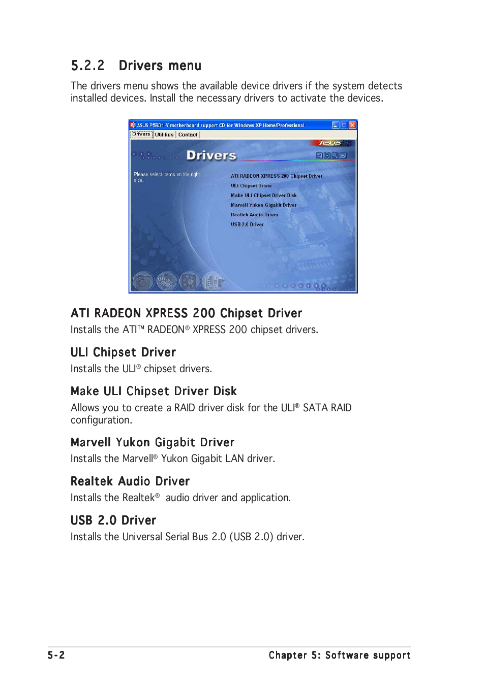 Asus Motherboard P5RD1-V User Manual | Page 102 / 128