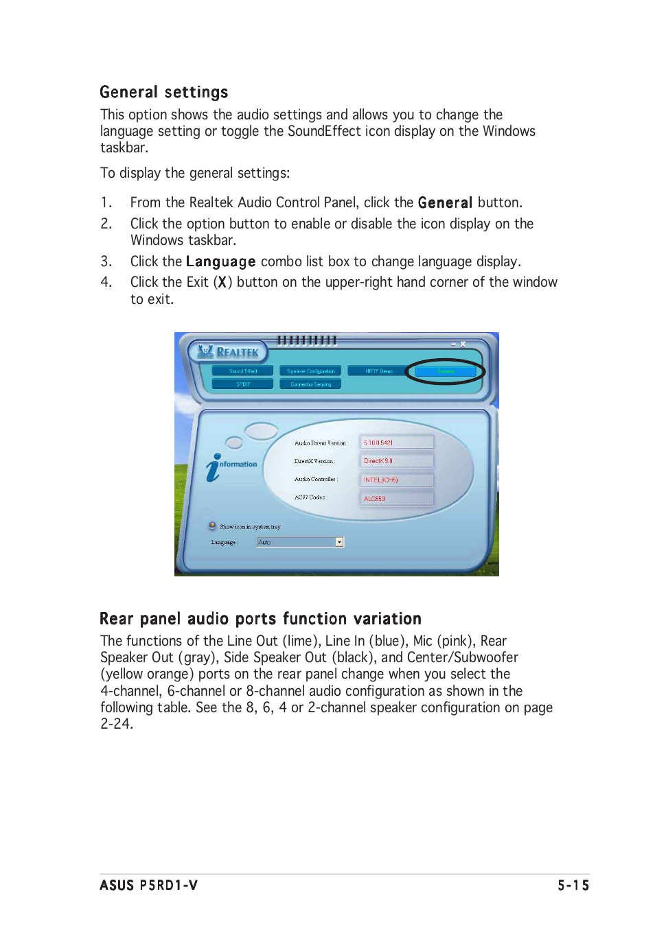 Asus Motherboard P5RD1-V User Manual | Page 115 / 128