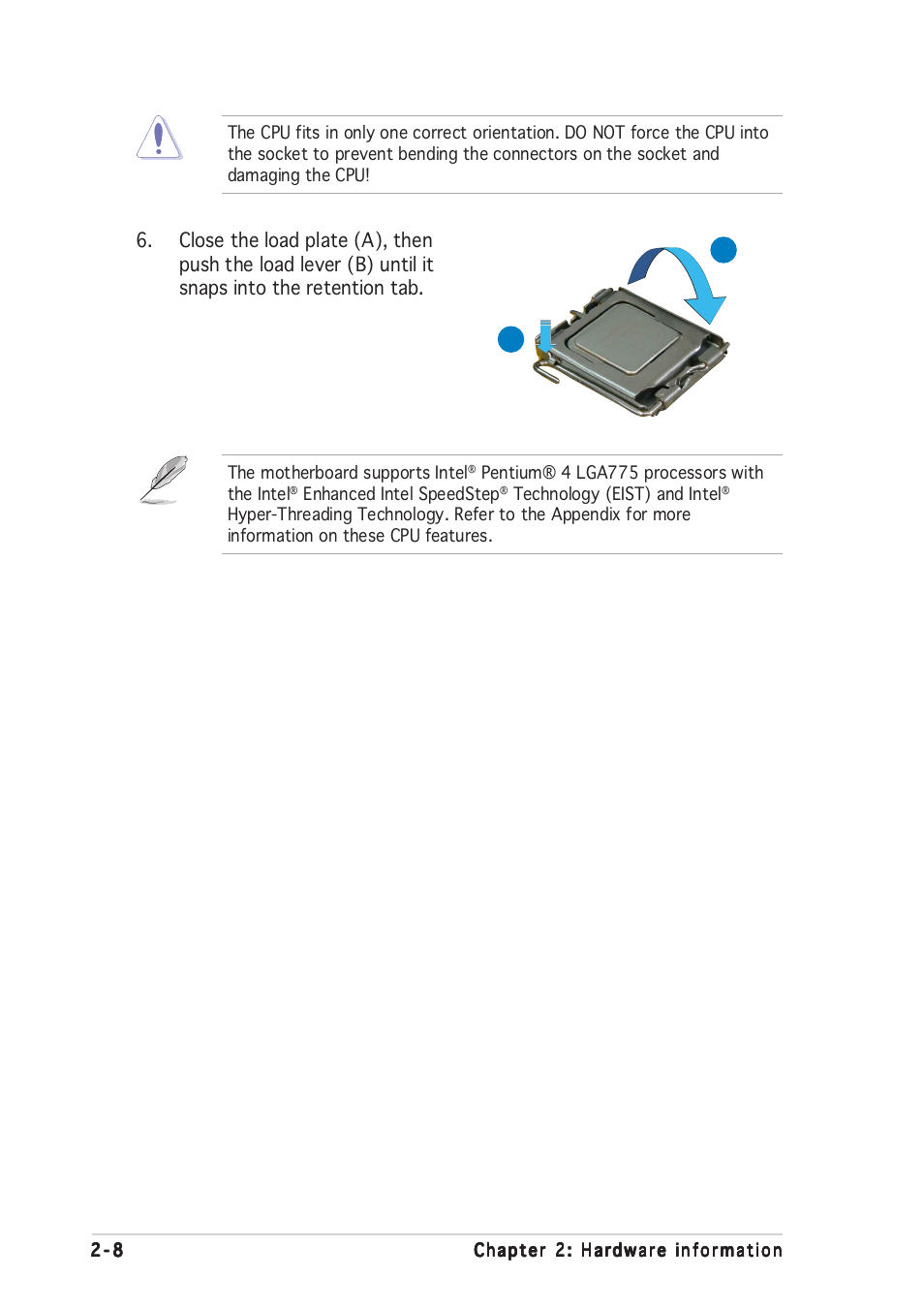 Asus Motherboard P5RD1-V User Manual | Page 28 / 128