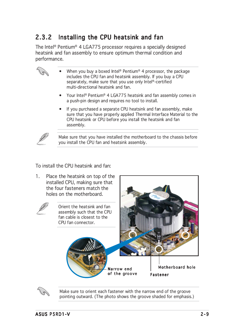 Asus Motherboard P5RD1-V User Manual | Page 29 / 128