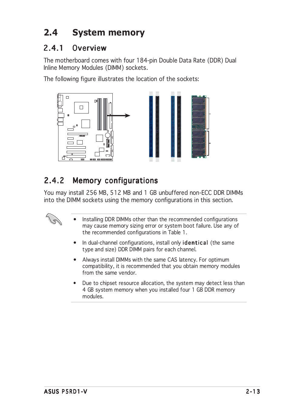 1 overview overview overview overview overview | Asus Motherboard P5RD1-V User Manual | Page 33 / 128