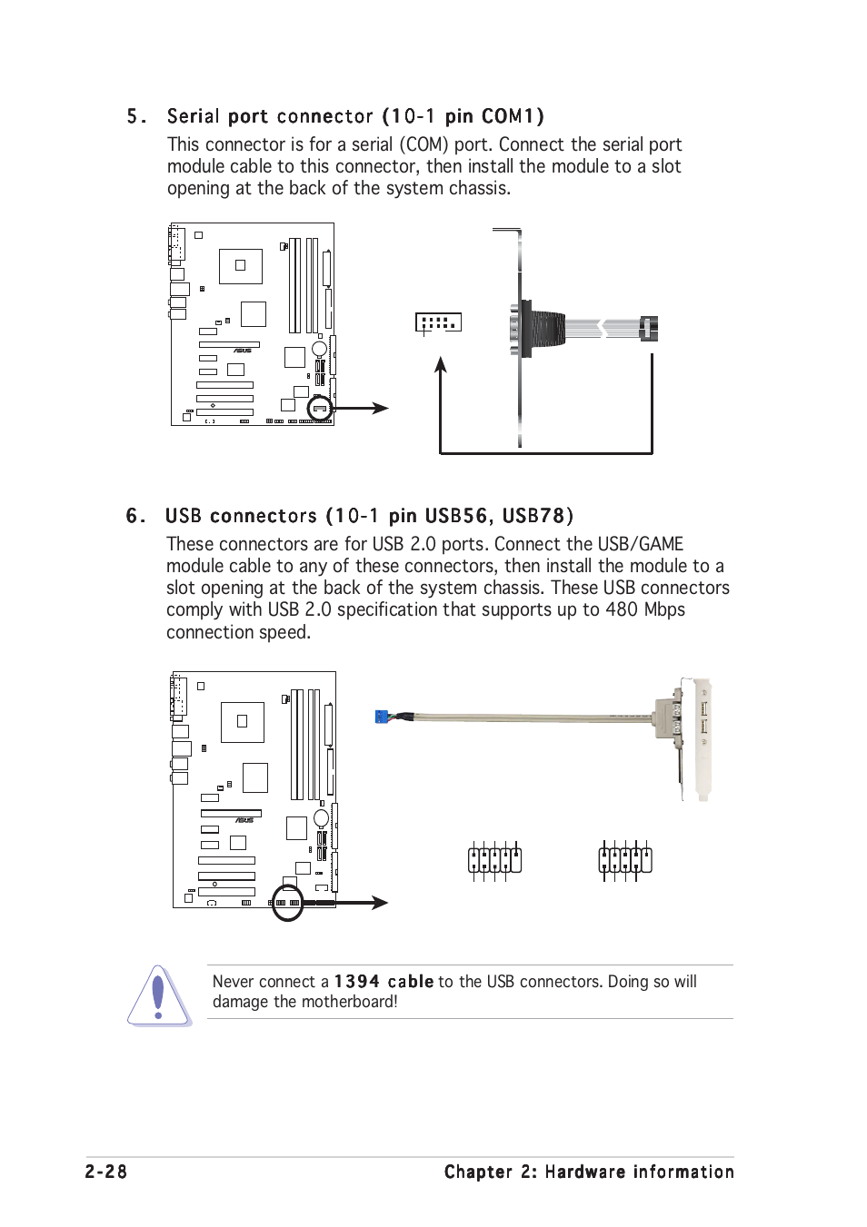 Usb78 | Asus Motherboard P5RD1-V User Manual | Page 48 / 128