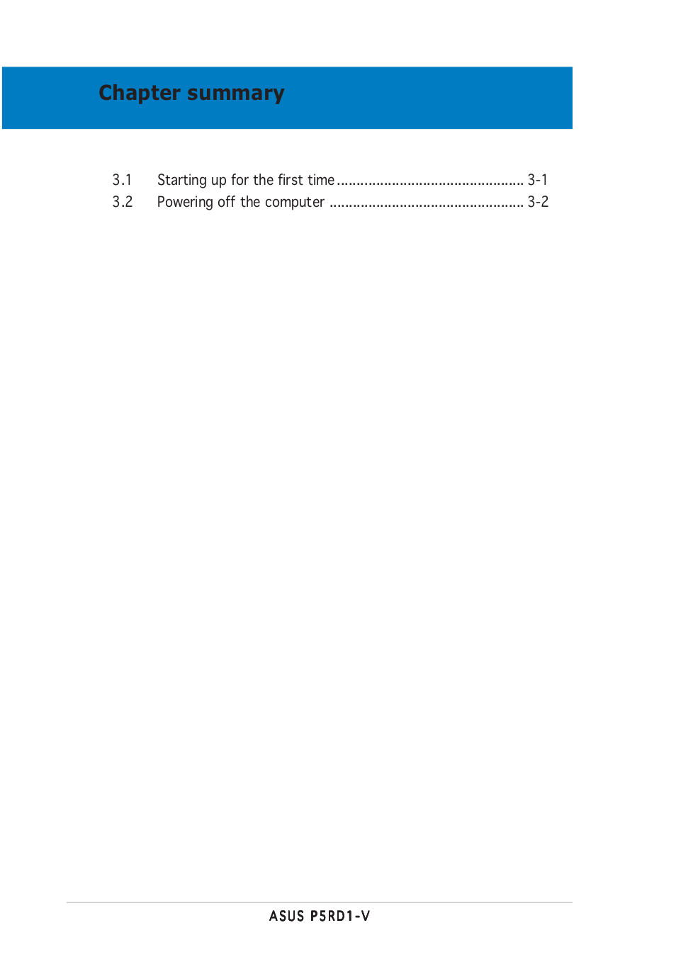 Chapter summary | Asus Motherboard P5RD1-V User Manual | Page 56 / 128