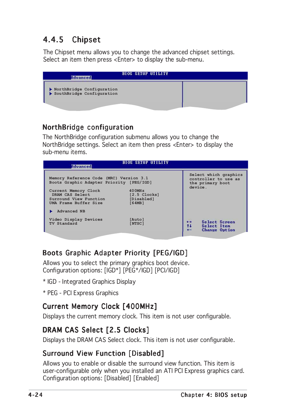 5 chipset chipset chipset chipset chipset | Asus Motherboard P5RD1-V User Manual | Page 84 / 128