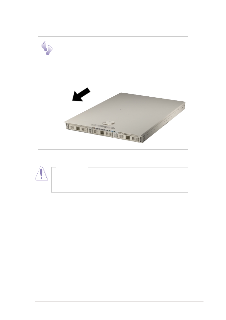 Opening the chassis | Asus DualPentum III 1U Rackmount Server AP1400R User Manual | Page 21 / 44