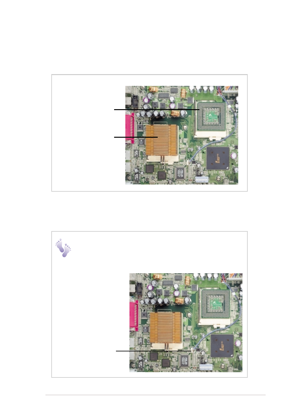 Cpu t erminator, Cpu fan cable | Asus DualPentum III 1U Rackmount Server AP1400R User Manual | Page 27 / 44