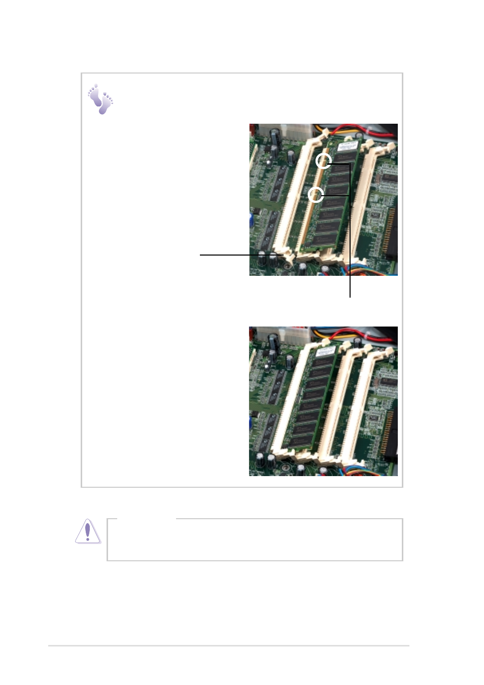 Dimm installation | Asus DualPentum III 1U Rackmount Server AP1400R User Manual | Page 30 / 44