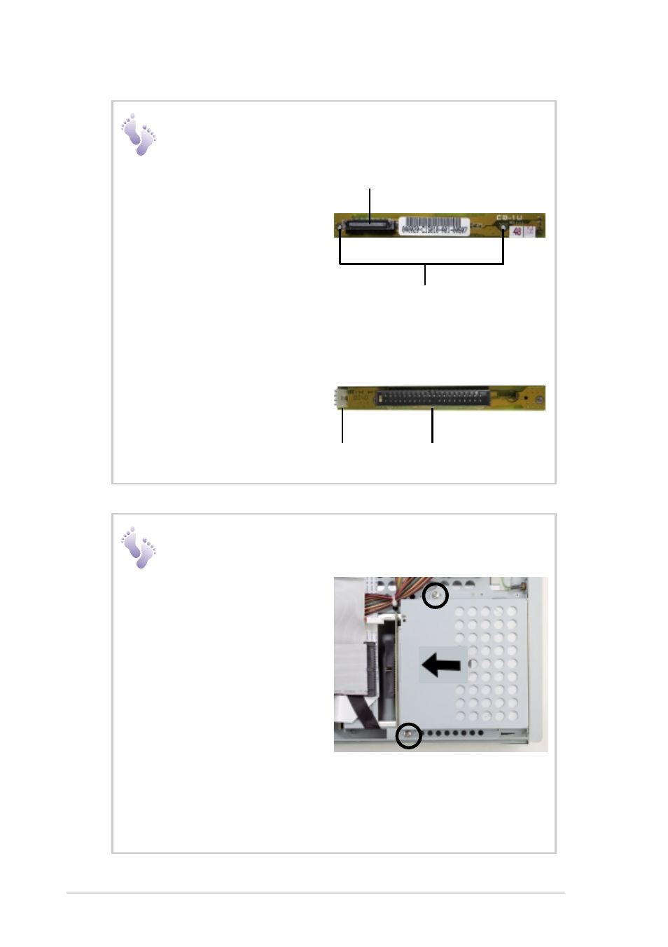 Cd-rom drive, Cd-rom adapter board, Cd-rom installation | Asus DualPentum III 1U Rackmount Server AP1400R User Manual | Page 38 / 44