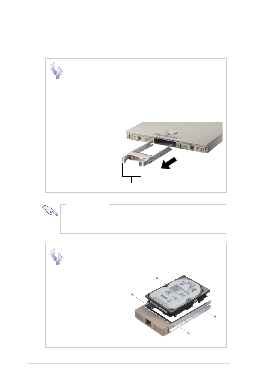 Scsi hard disk drives | Asus DualPentum III 1U Rackmount Server AP1400R User Manual | Page 40 / 44