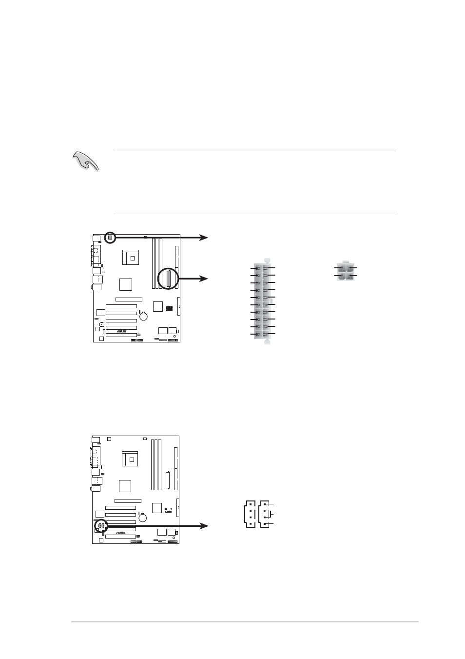 Asus k8v-x motherboard 1-21, K8v-x atx power connectors atxpwr atx12v, K8v-x internal audio connectors | Asus Motherboard K8V-X User Manual | Page 31 / 84