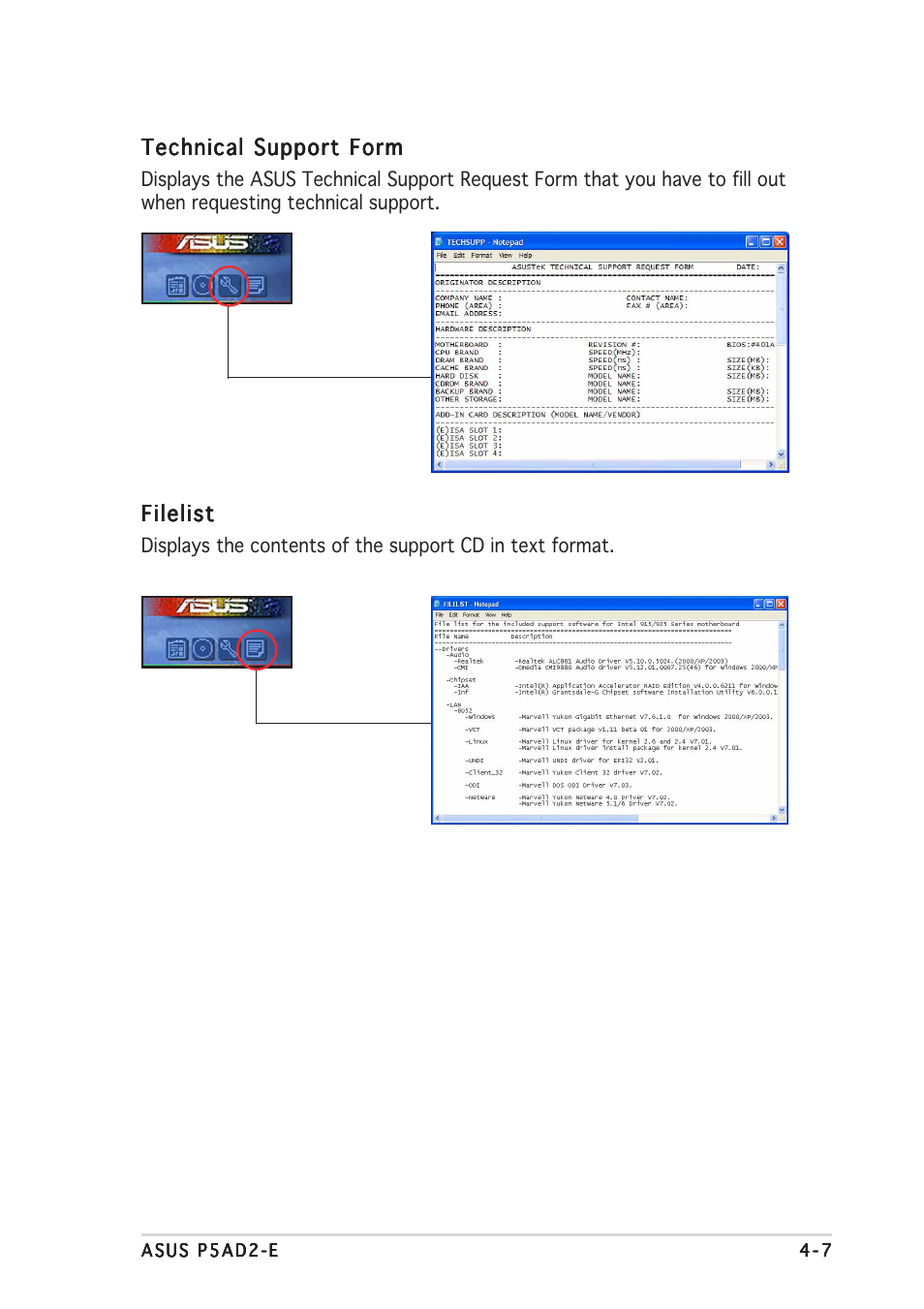 Asus P5AD2-E User Manual | Page 109 / 122