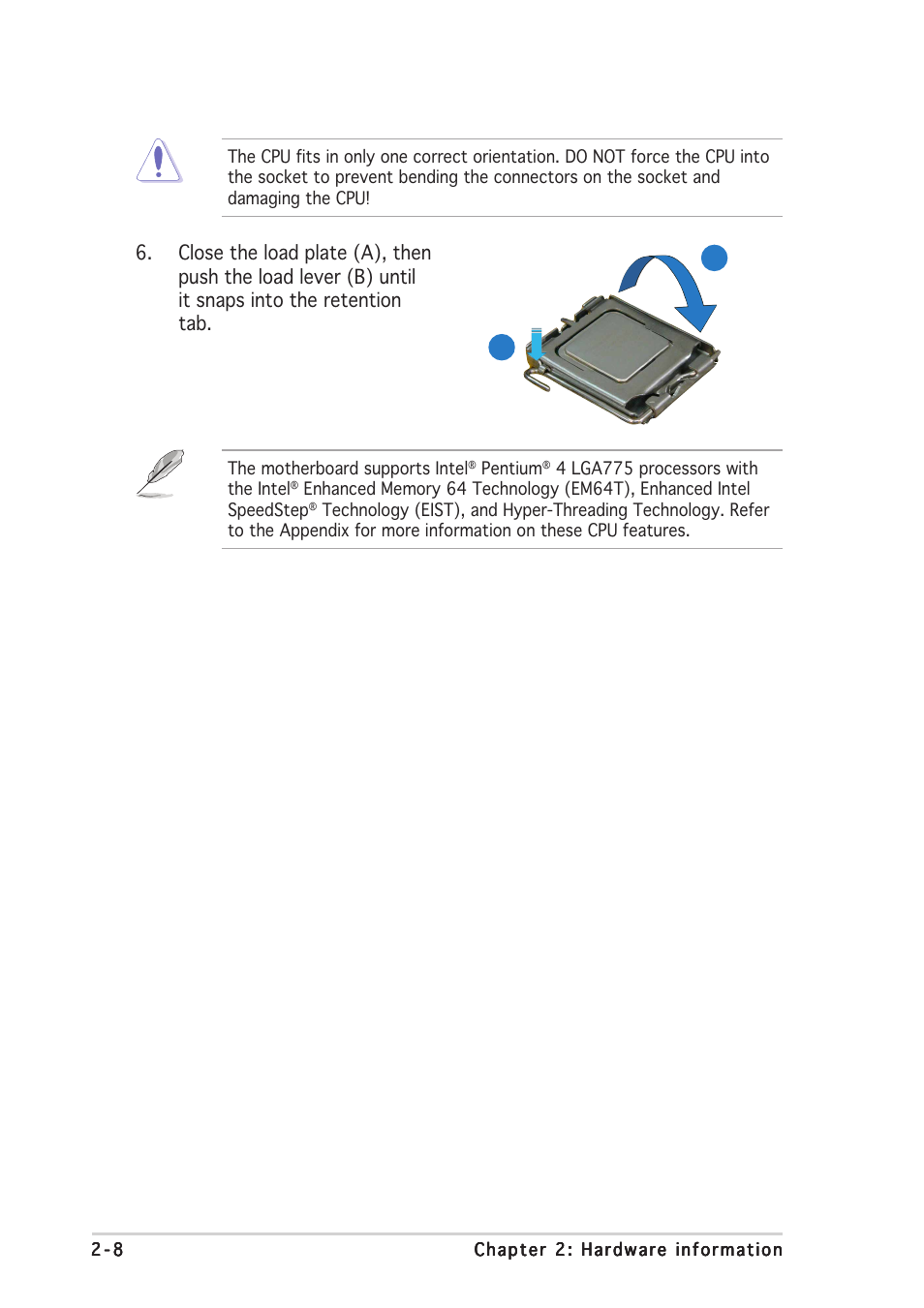 Asus P5AD2-E User Manual | Page 30 / 122