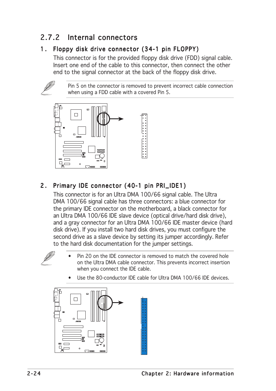 Asus P5AD2-E User Manual | Page 46 / 122