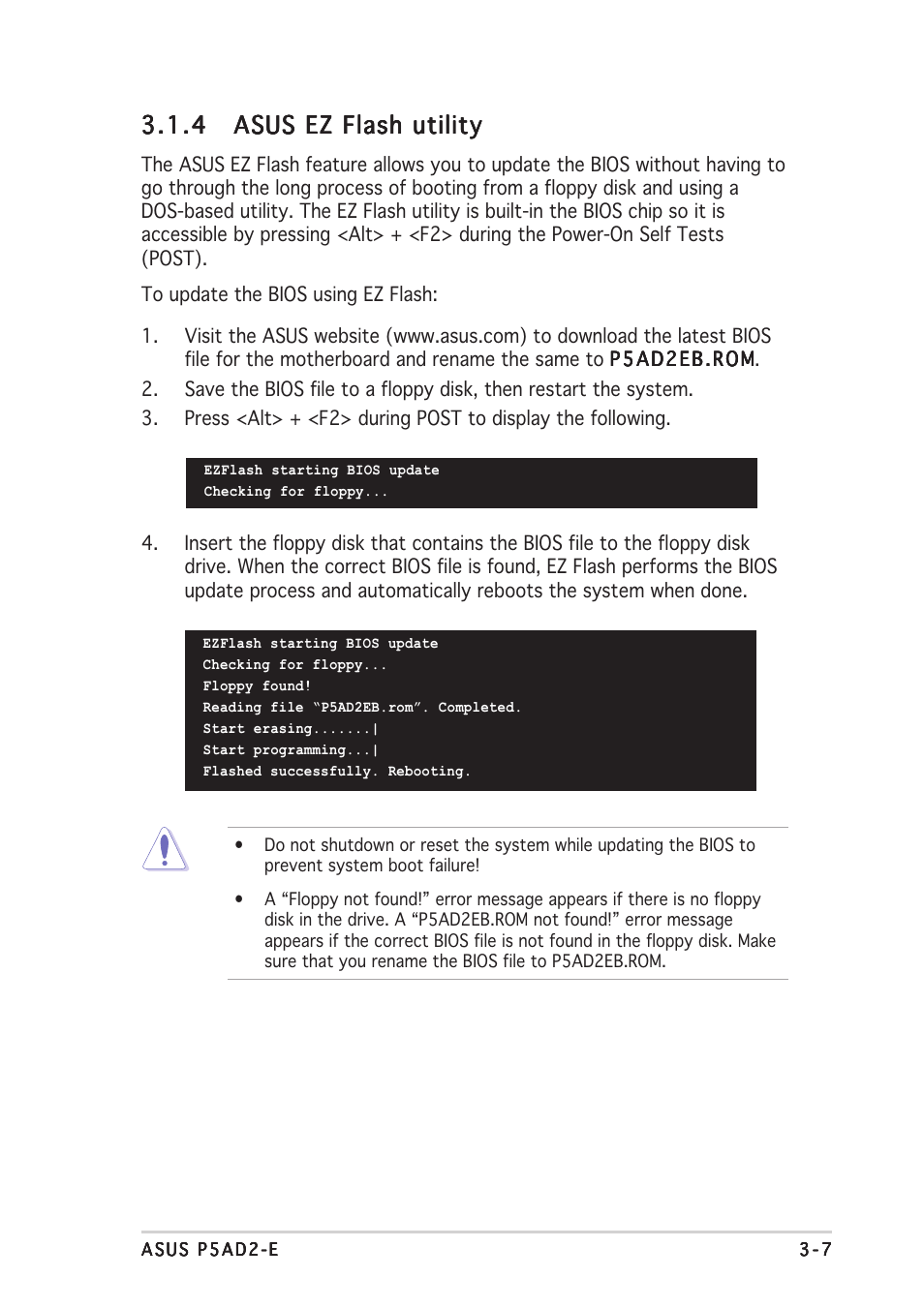 Asus P5AD2-E User Manual | Page 63 / 122