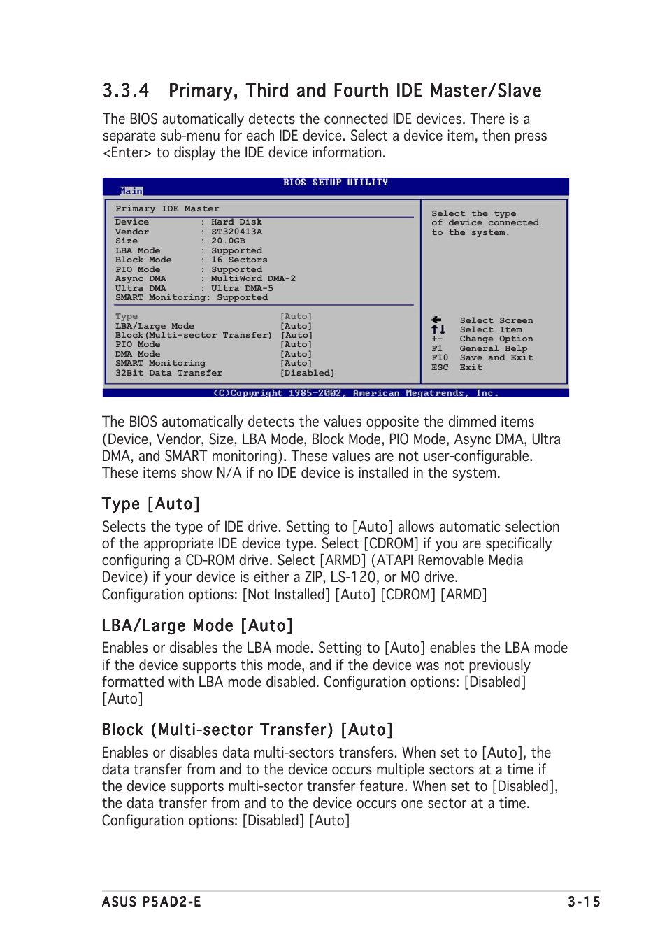 Asus P5AD2-E User Manual | Page 71 / 122