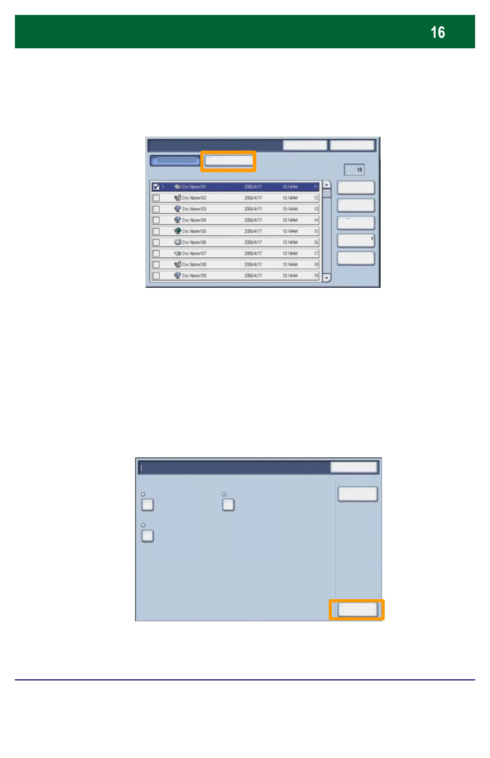 Using thumbnail preview | Xerox WorkCentre 7328-7335-7345-7346 avec built-in controller-11901 User Manual | Page 17 / 128