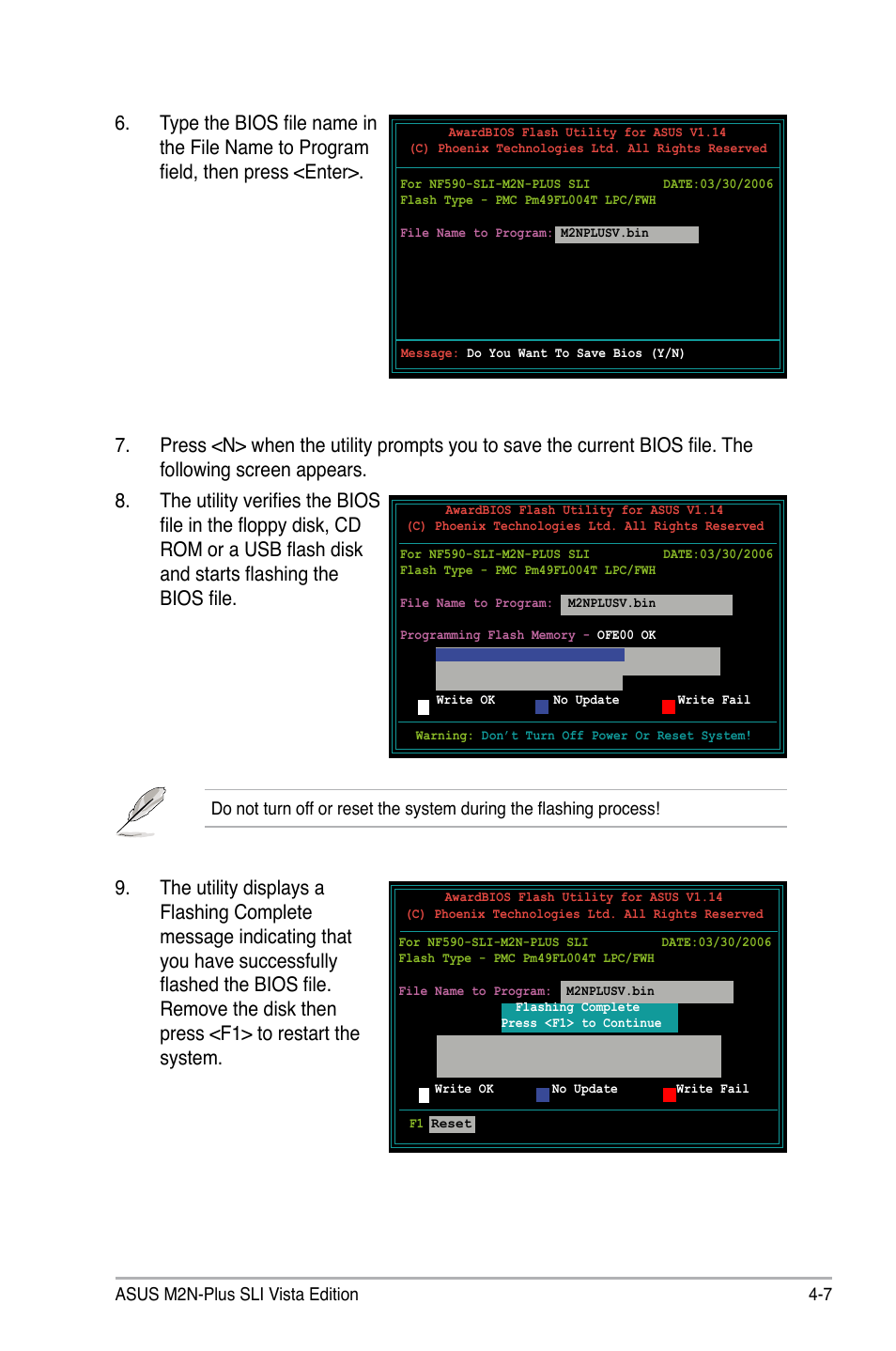 Asus VISTA EDITION M2N-PLUS SLI User Manual | Page 69 / 154