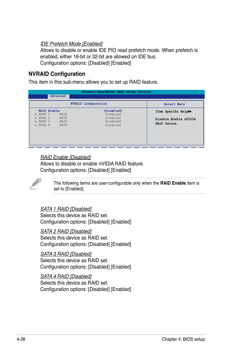Nvraid configuration | Asus VISTA EDITION M2N-PLUS SLI User Manual | Page 88 / 154