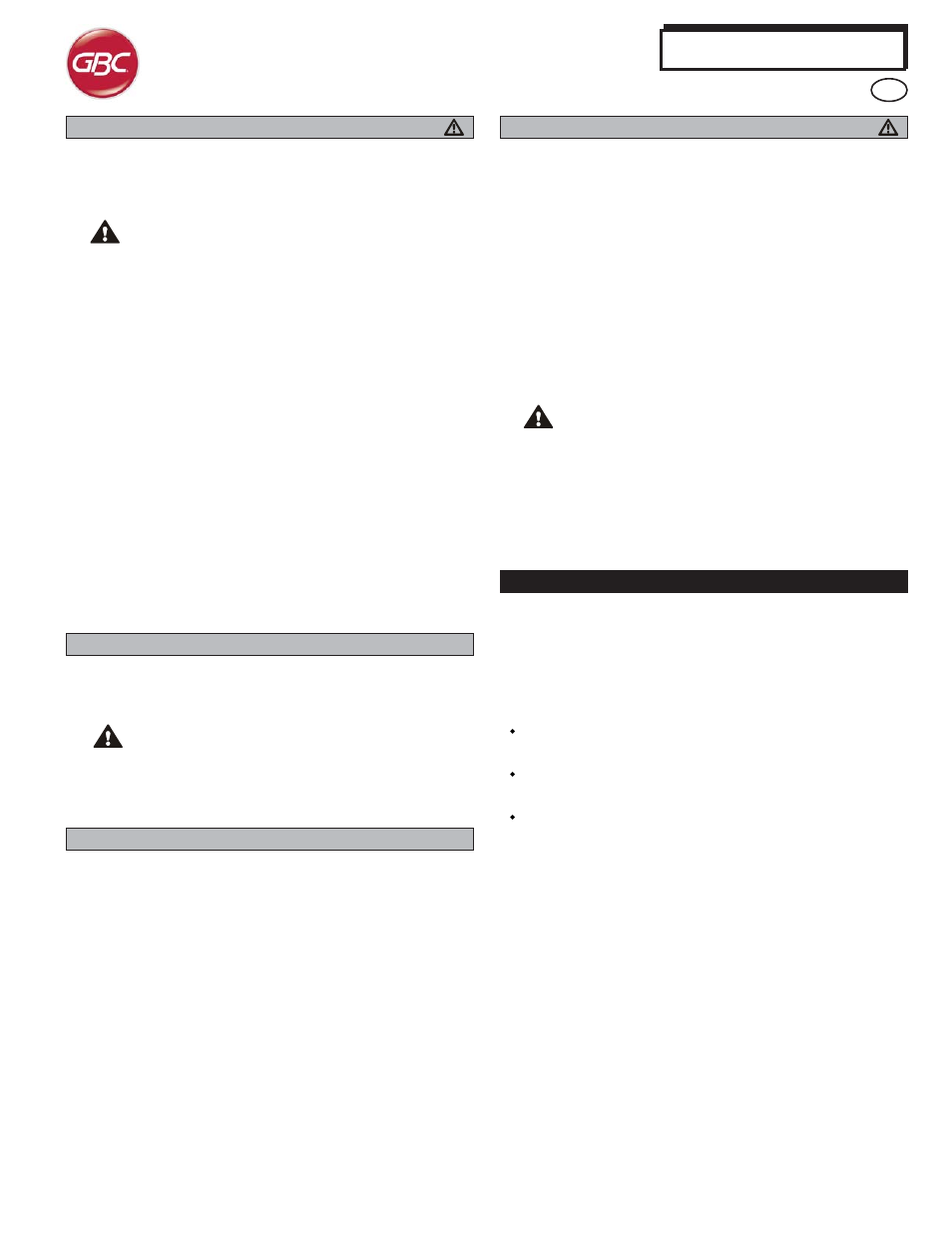 Advancedpunch | GBC AdvancedPunch User Manual | Page 16 / 20