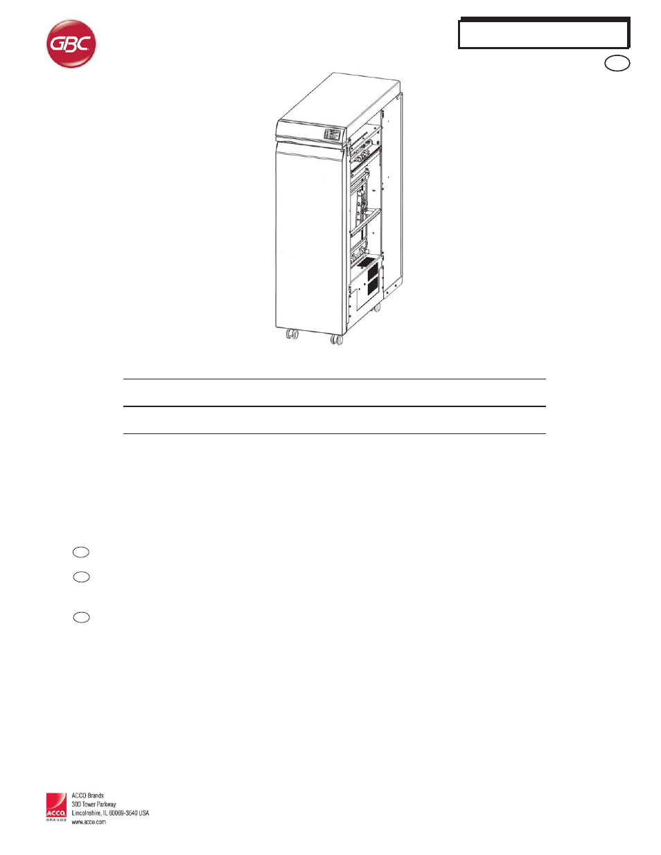 Advancedpunch | GBC AdvancedPunch User Manual | Page 2 / 20