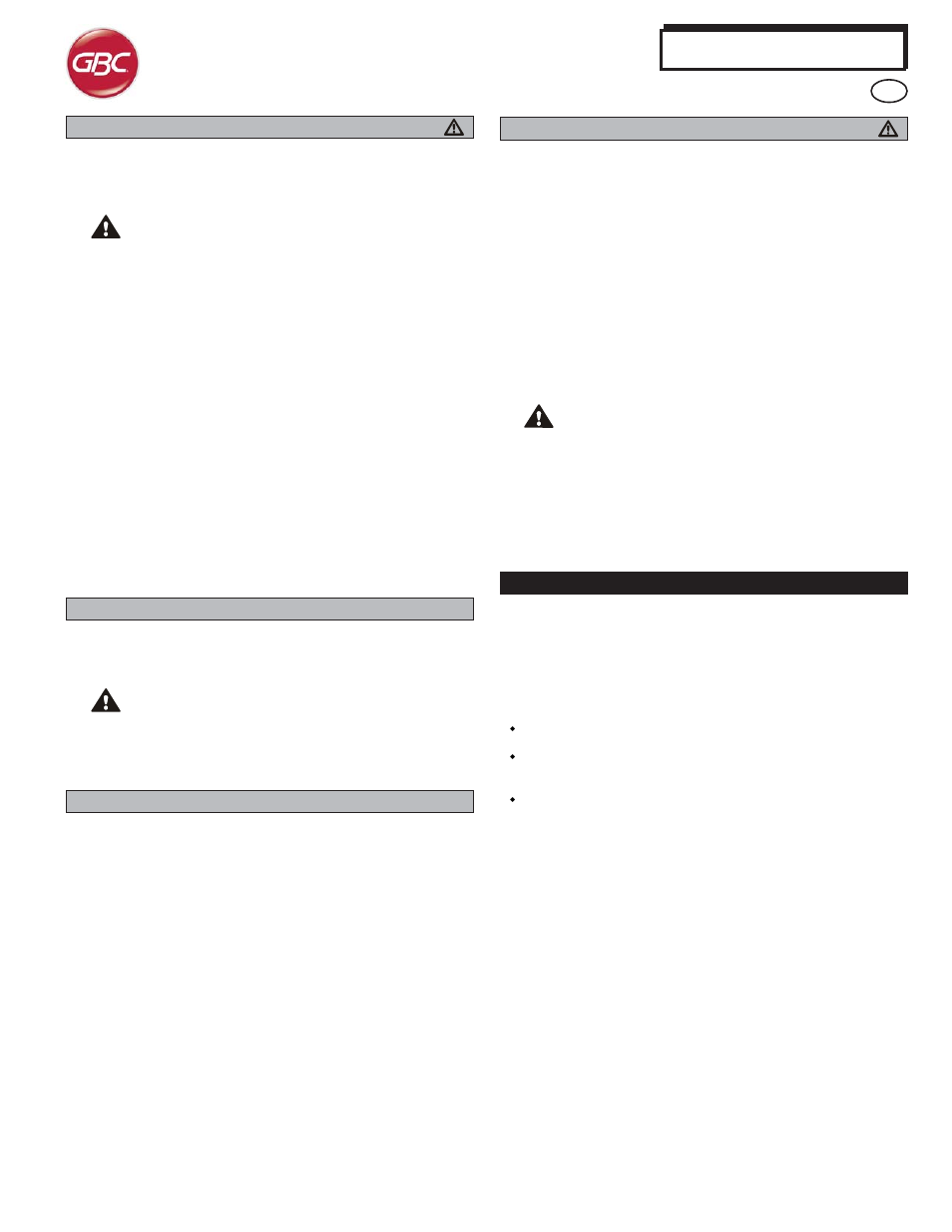 Advancedpunch | GBC AdvancedPunch User Manual | Page 4 / 20