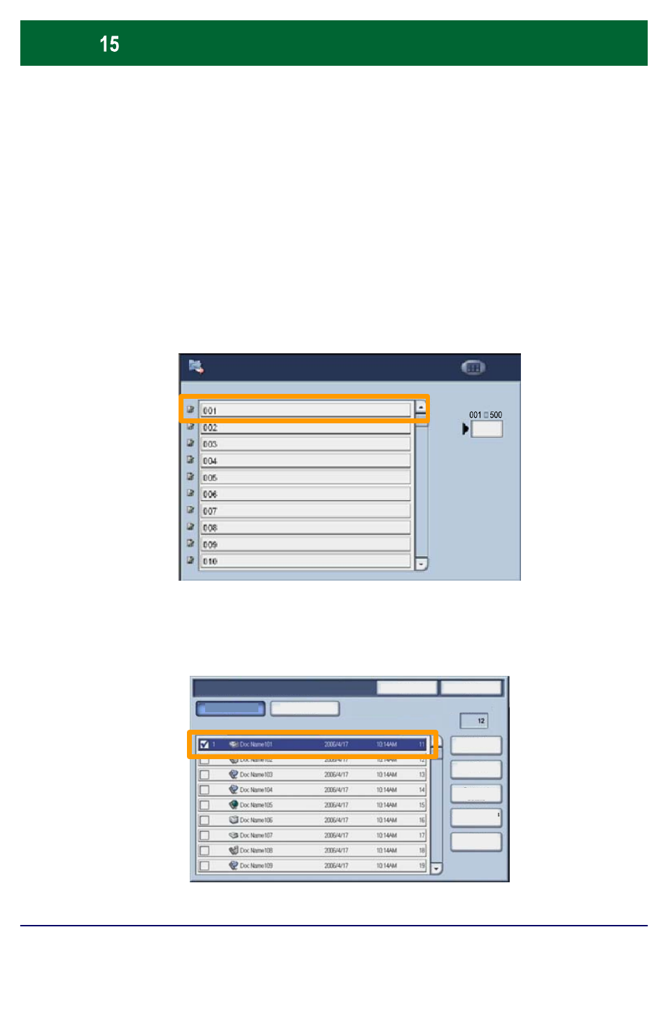 Using thumbnail preview | Xerox WorkCentre 7328-7335-7345-7346 avec EFI Fiery Controller-12216 User Manual | Page 16 / 128