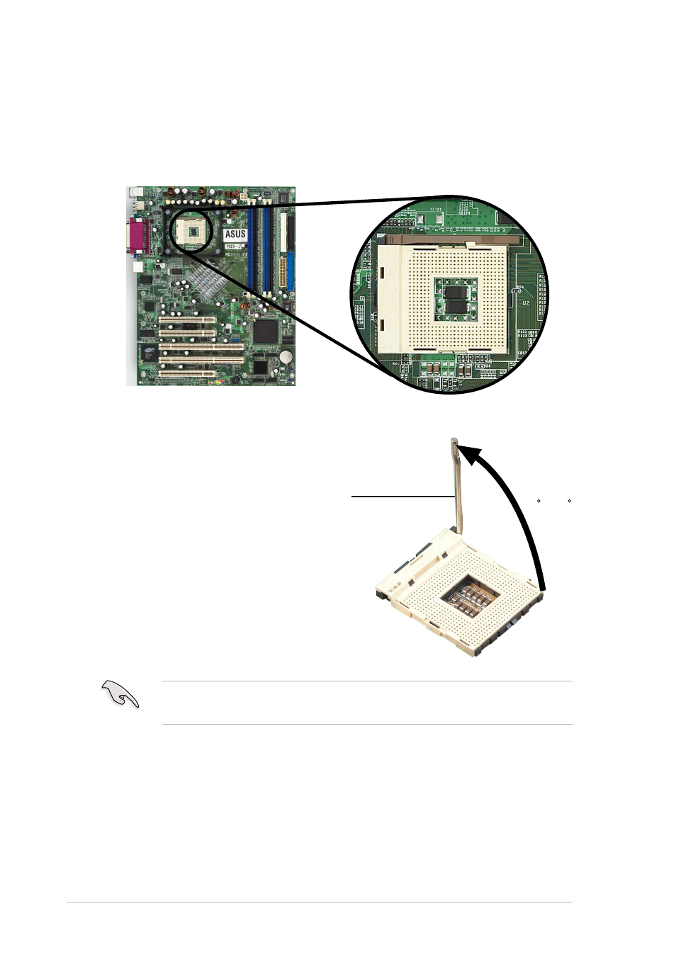 2 installing the cpu | Asus Motherboard AP130-E1 User Manual | Page 26 / 92