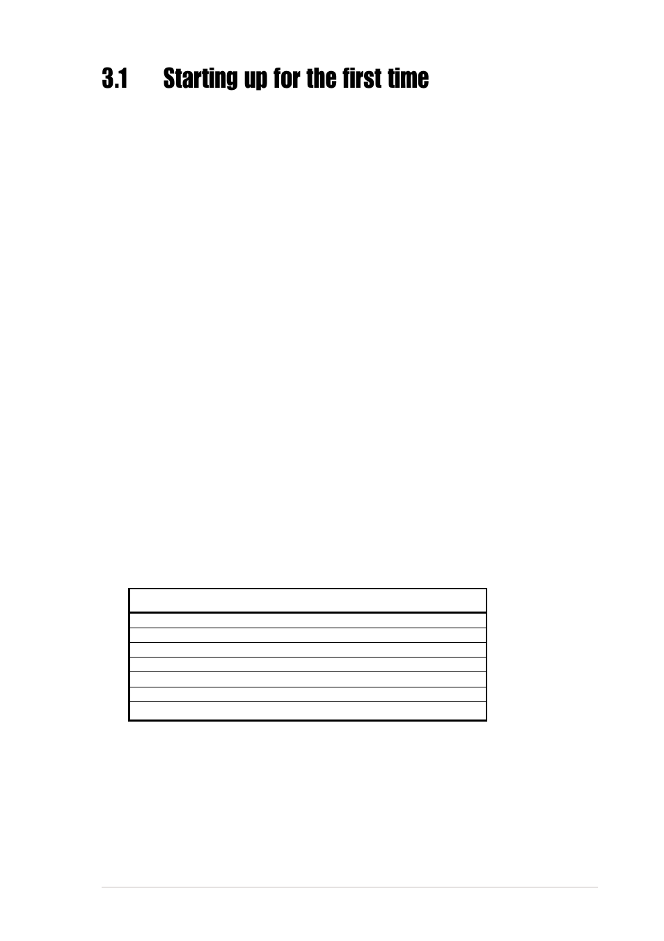 1 starting up for the first time | Asus Motherboard AP130-E1 User Manual | Page 51 / 92