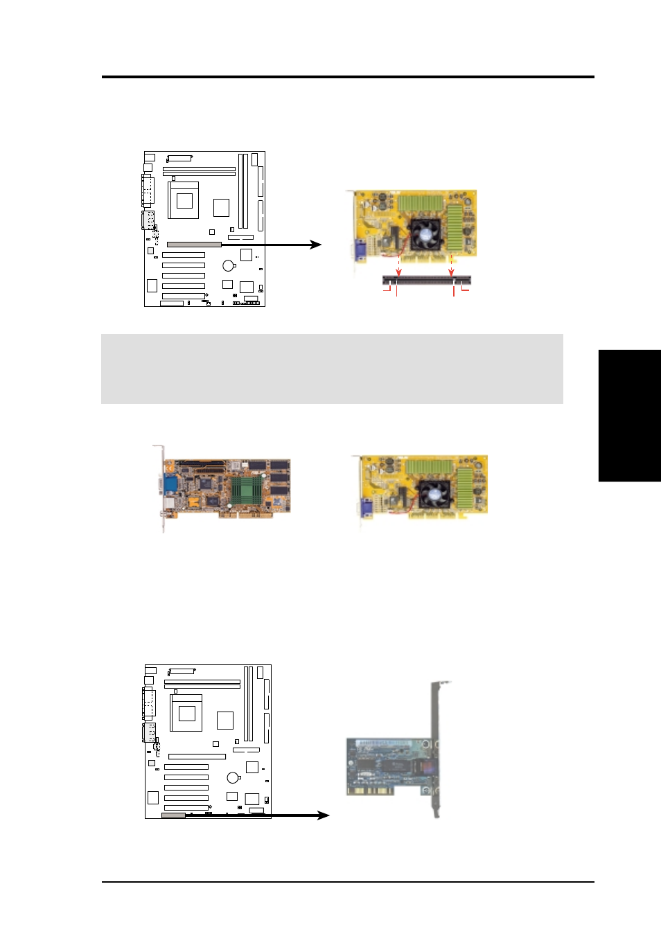 Hardware setup, 3 accelerated graphics port (agp pro), 4 communications and networking riser (cnr) | Asus p4t-f user’s manual 31, Expansion cards 3. h/w setup | Asus P4T-F User Manual | Page 31 / 96