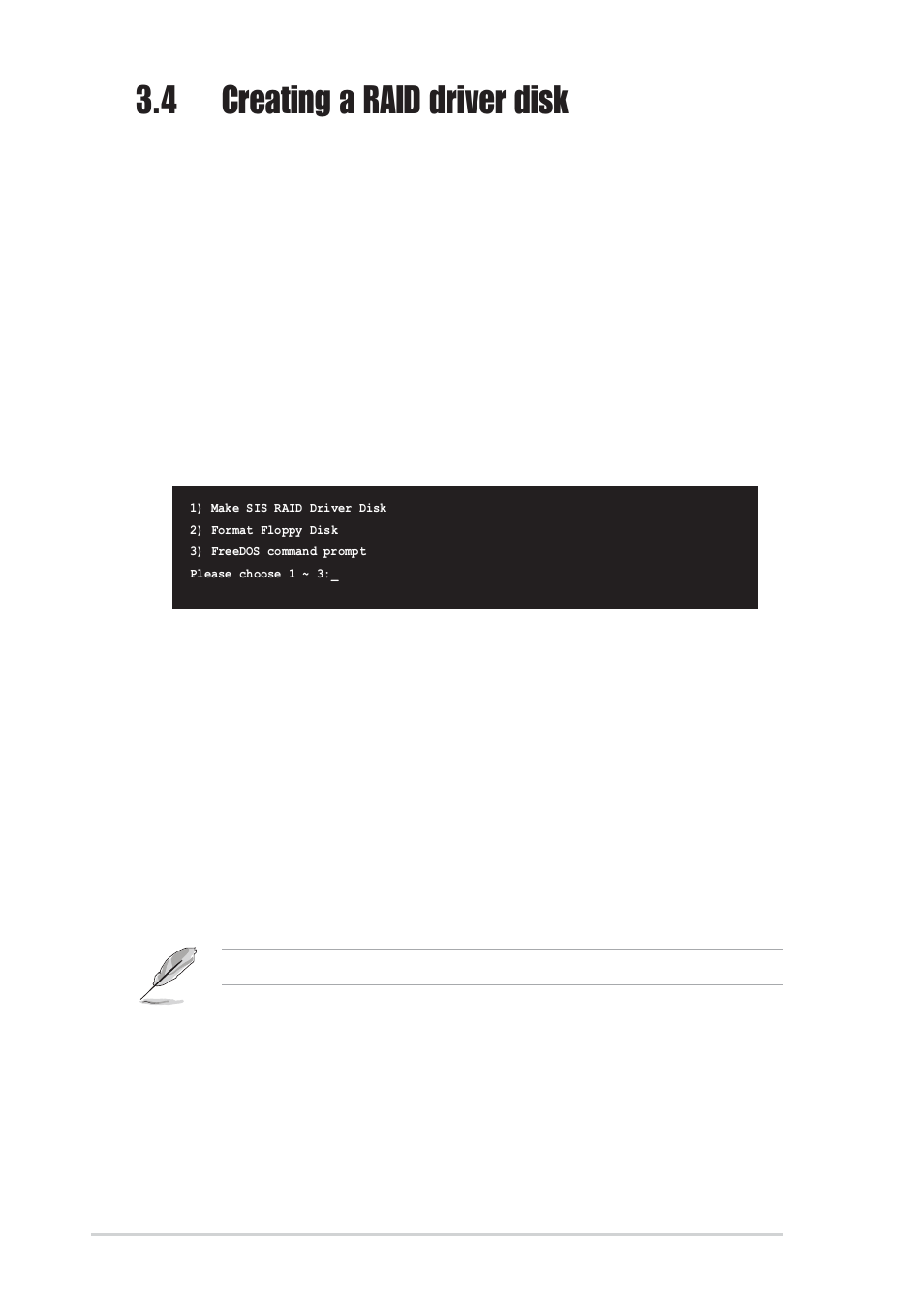 4 creating a raid driver disk | Asus K8S-MX User Manual | Page 84 / 84