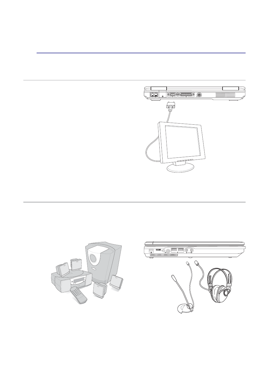 Optional connections | Asus E1701b User Manual | Page 63 / 76